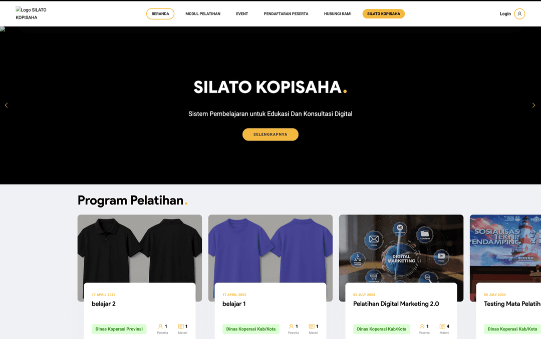 Silato Kopi Saha Index