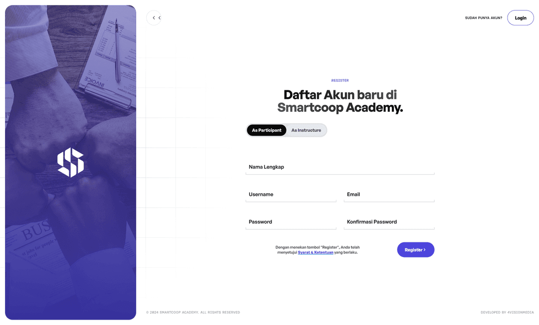 Smartcoop Academy Register